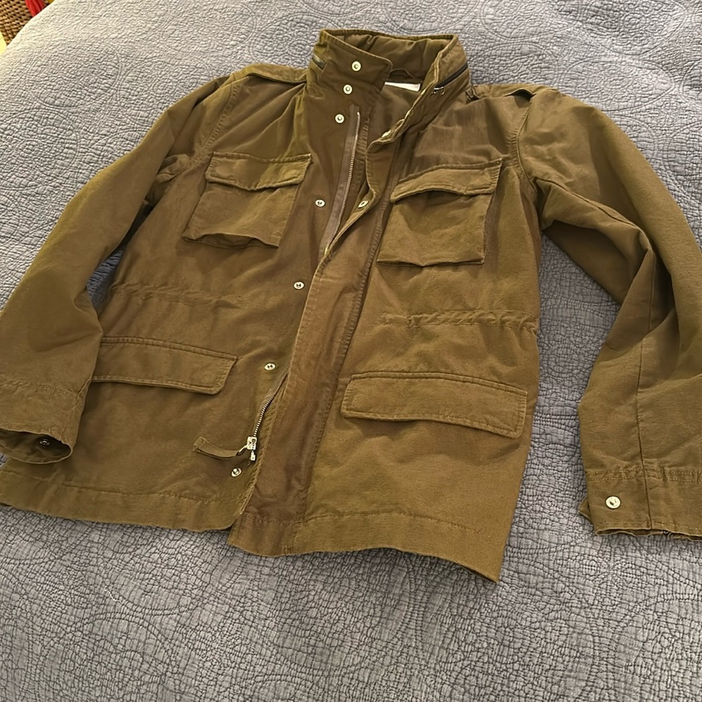 OuterKnown field jacket. Olive green size M